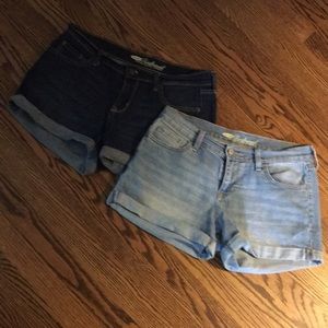 Old Navy boyfriend jean shorts